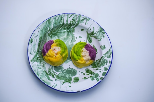 Kreatywne danie na talerzu